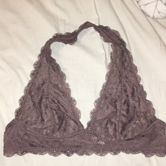 Free People Other - Free people lace halter bralette